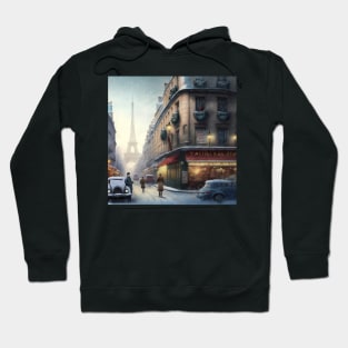 Christmas in town square VI Hoodie